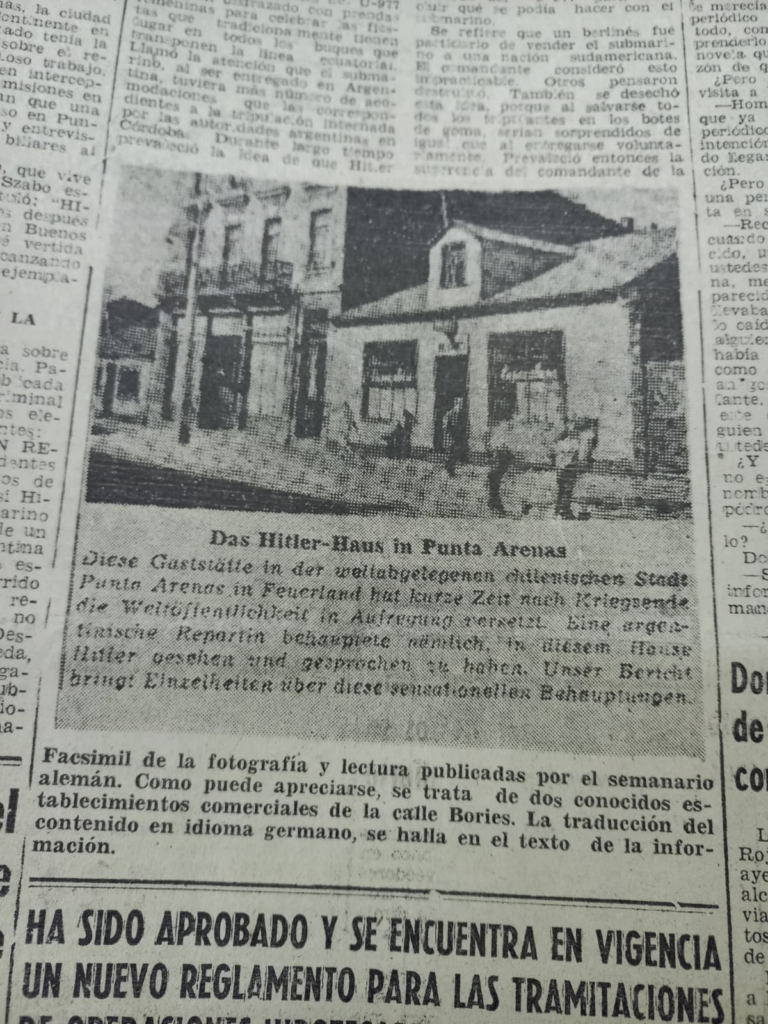 Las huellas del nazismo que marcaron la historia de Magallanes y la presencia de Walter Rauff