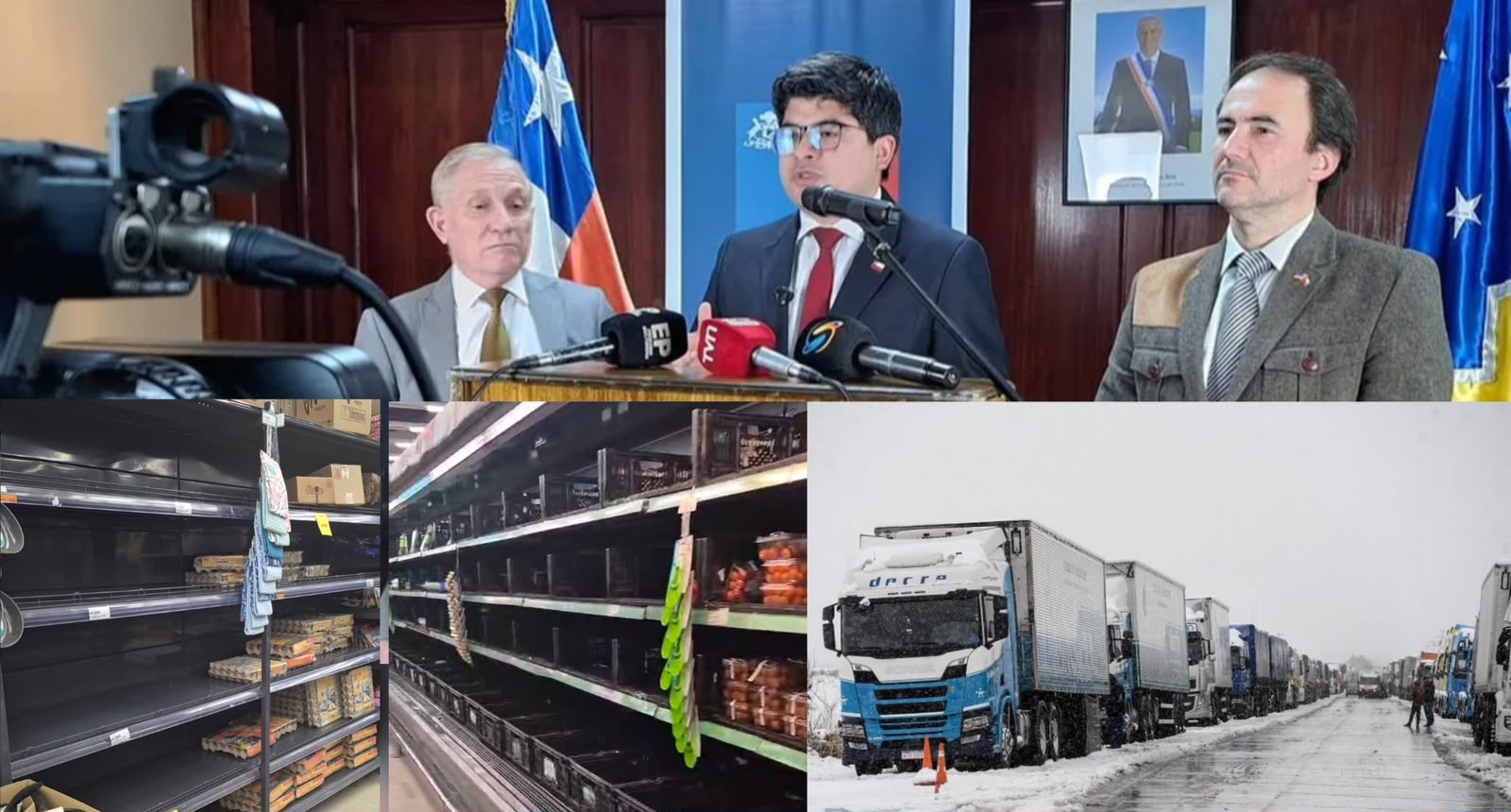 Fronteras trabadas, goteo en supermercados y el drama humano en la ruta: El problema que el Gobierno se niega a ver
