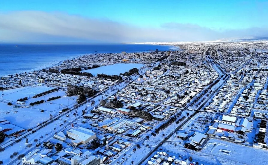 Frío extremo y nevadas afectarán a las 4 provincias de Magallanes este fin de semana