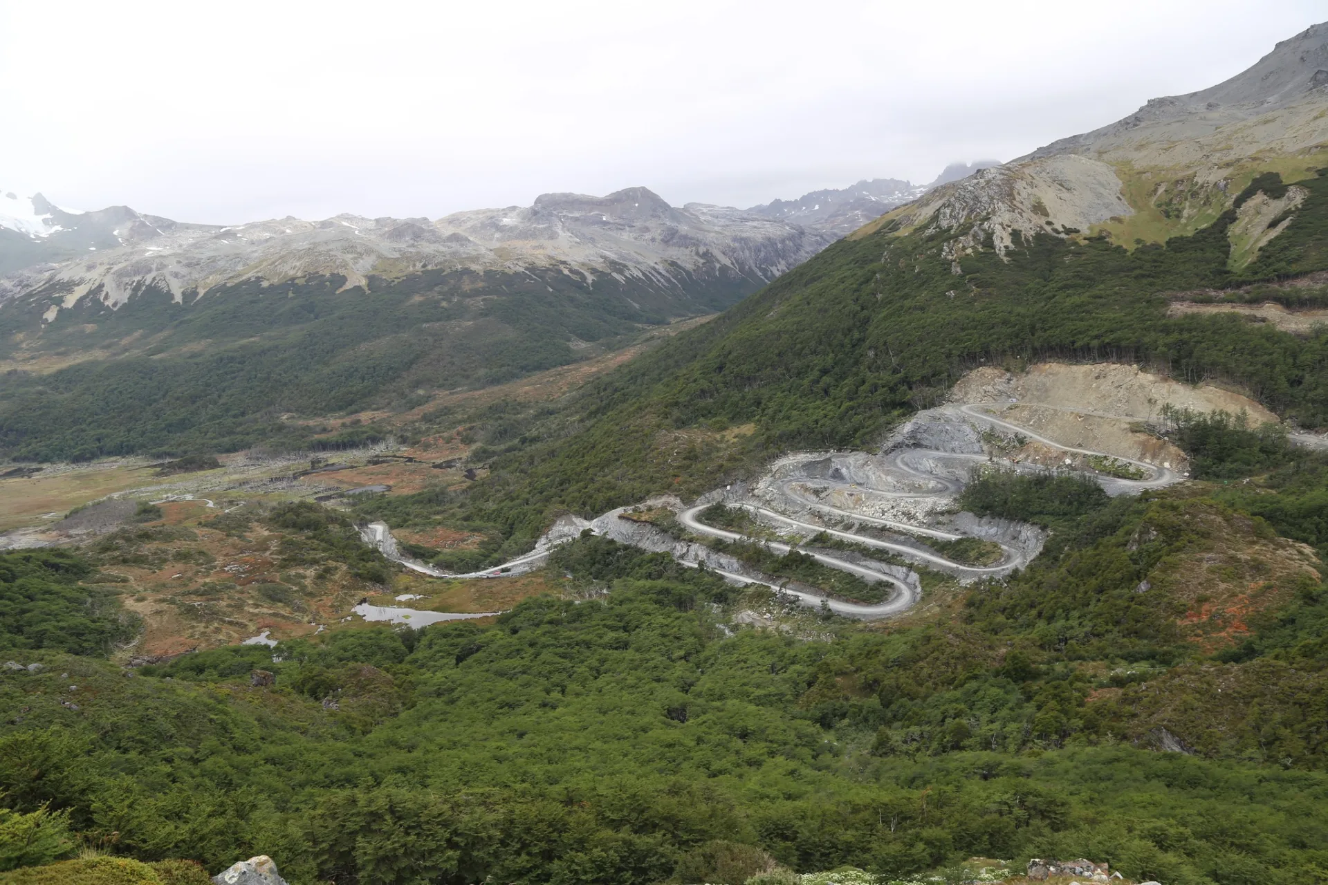 Reconstrucción en el norte postergaría la conclusión de la ruta Vicuña-Yendegaia en Tierra del Fuego