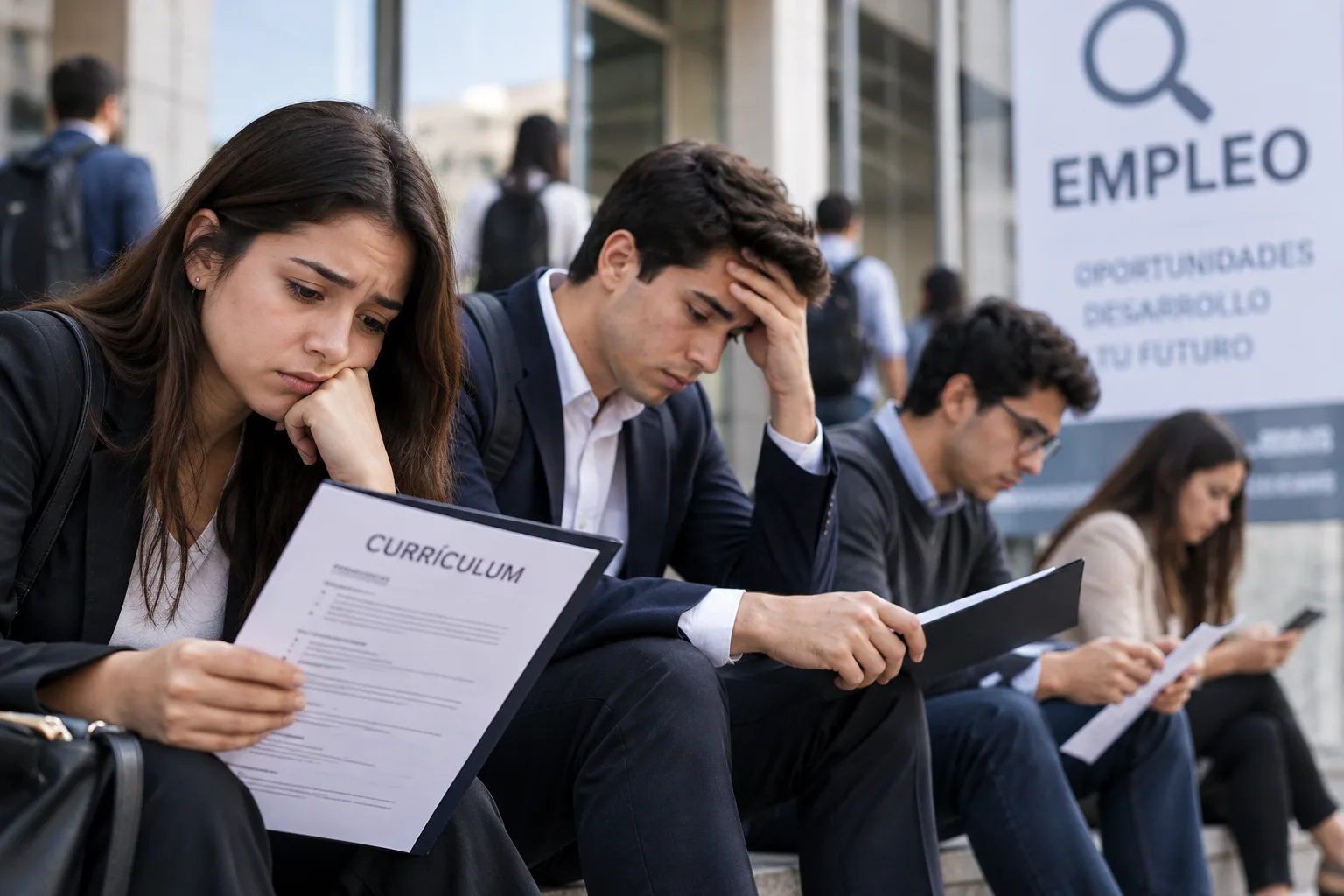 El desempleo entre personas con educación superior llega al 8,3% y afecta a más de 356 mil profesionales
