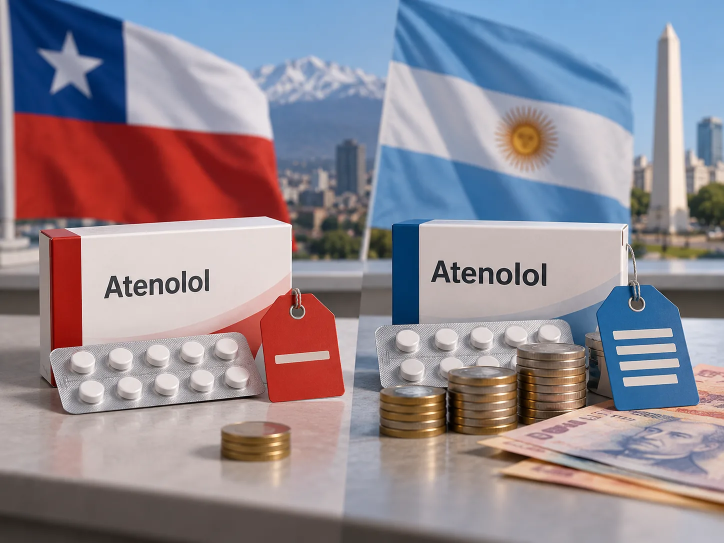 Chile y Argentina: la sorprendente brecha en el precio de los medicamentos