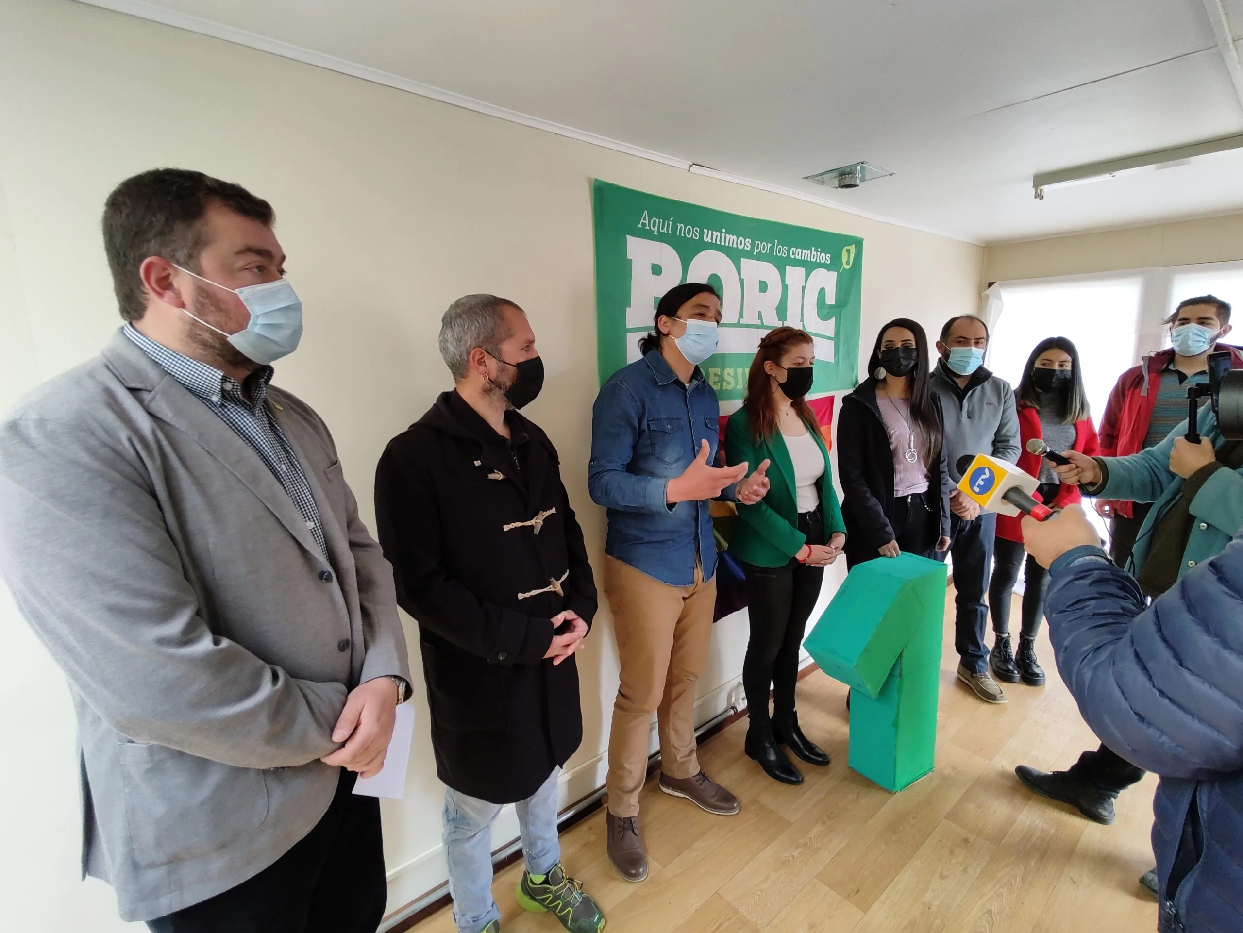 Se presentó el Comando Ciudadano por Boric en Natales