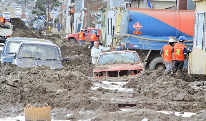 Mesa Cuenca busca entregar tranquilidad a la población frente a posible desborde del Río de las Minas
