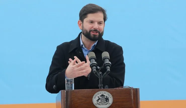 Presidente Gabriel Boric: "Chile no está en condiciones de recibir más migración"