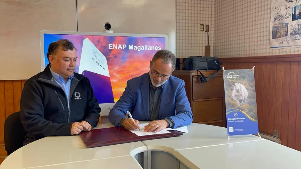 ENAP y TEG Chile firman acuerdo para el desarrollo de proyecto de hidrógeno verde en Tierra del Fuego