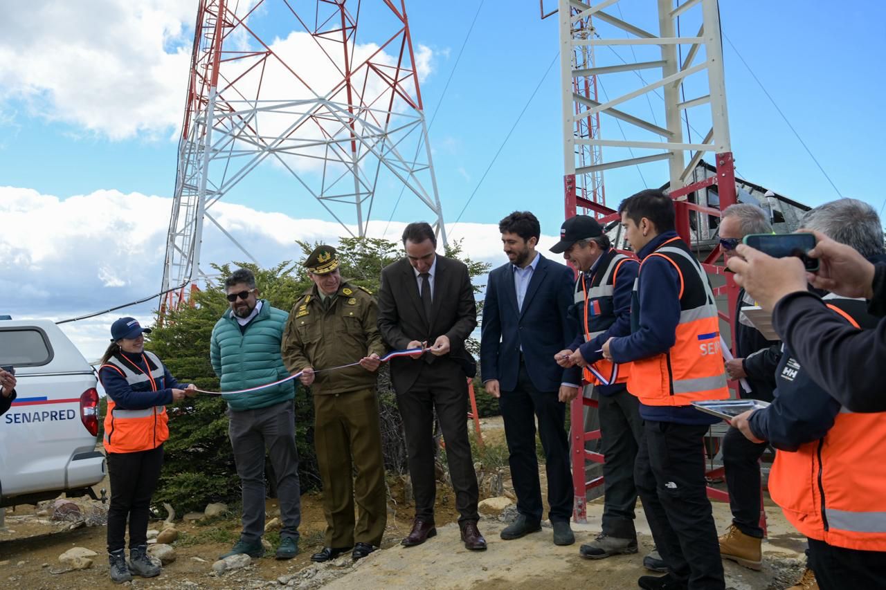 Inauguran nueva antena repetidora en Cerro Mirador que también servirá en caso de emergencias