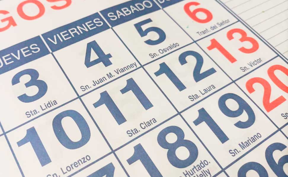 Feriados que se vienen: Nueve fines de semana largo y cinco días de celebración en Fiestas Patrias 