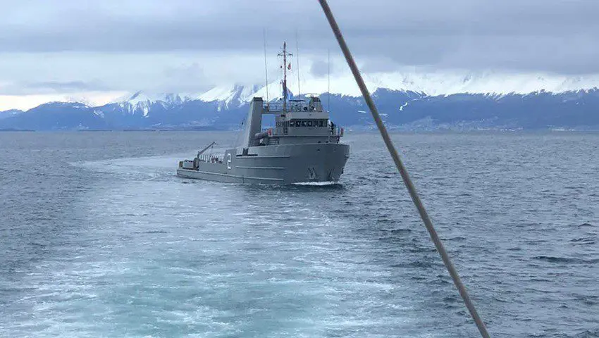 Sorpresivos ejercicios militares hizo Argentina en el Canal Beagle en medio de reclamación por la Antártica