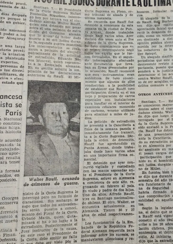 Walter Rauff Parte I (1906-1984) [Por Víctor Hernández Godoy]