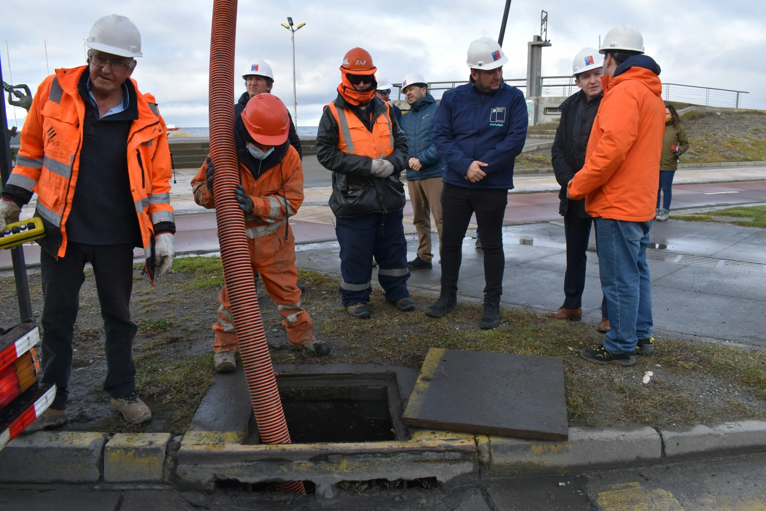 Autoridades inspeccionaron funcionamiento de plantas elevadoras de aguas lluvias