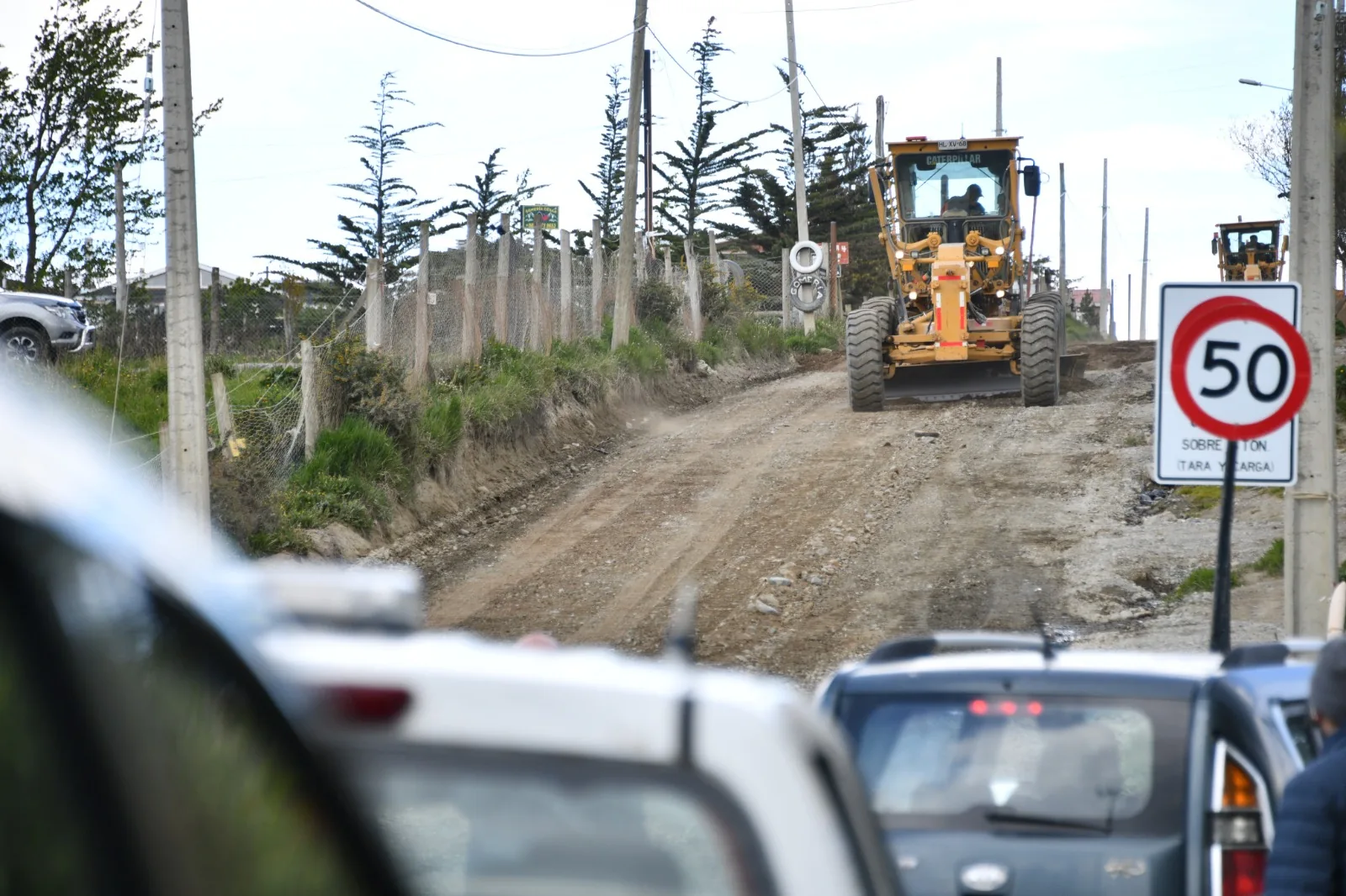 Municipio hace trabajos preventivos por precipitaciones y llama a no intervenir caminos