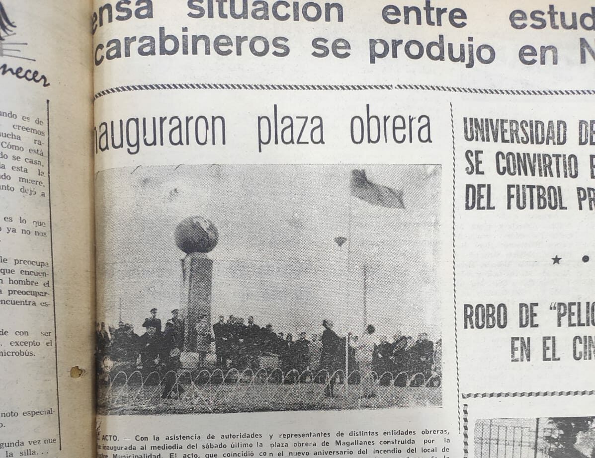 El monumento a la Federación Obrera de Magallanes. Parte I. [Por Víctor Hernández Godoy]