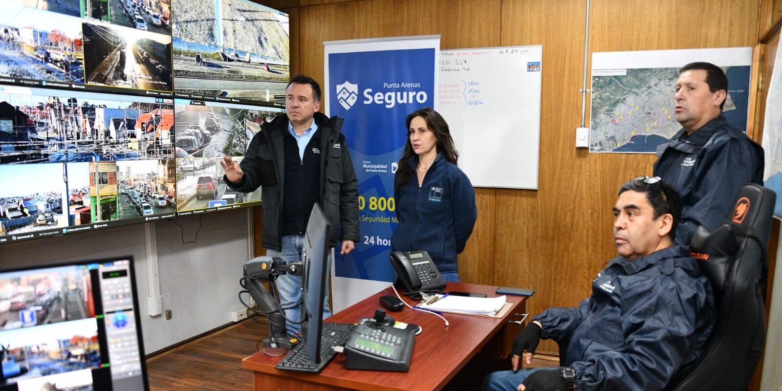 Municipio amplía sistema de televigilancia comunal con 14 nuevas cámaras con un alcance de hasta 300 metros