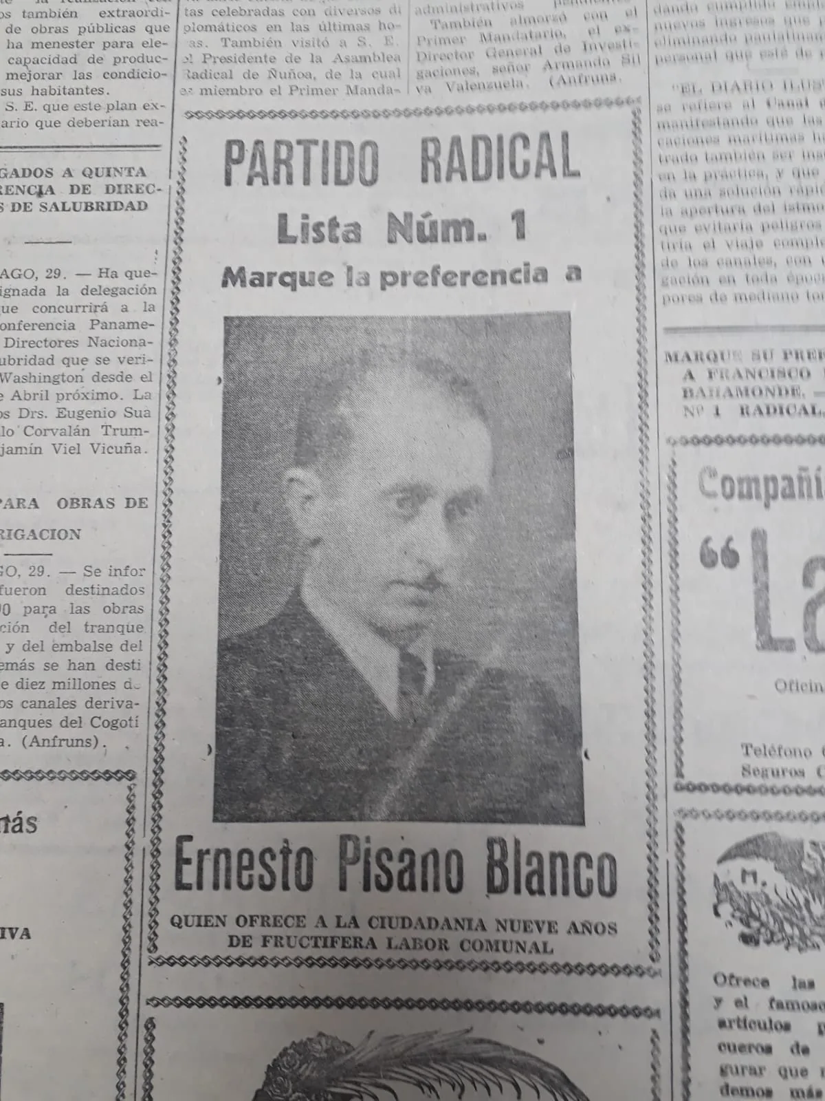 Historia Municipal de Magallanes. Parte VI. [Por Víctor Hernández Godoy]