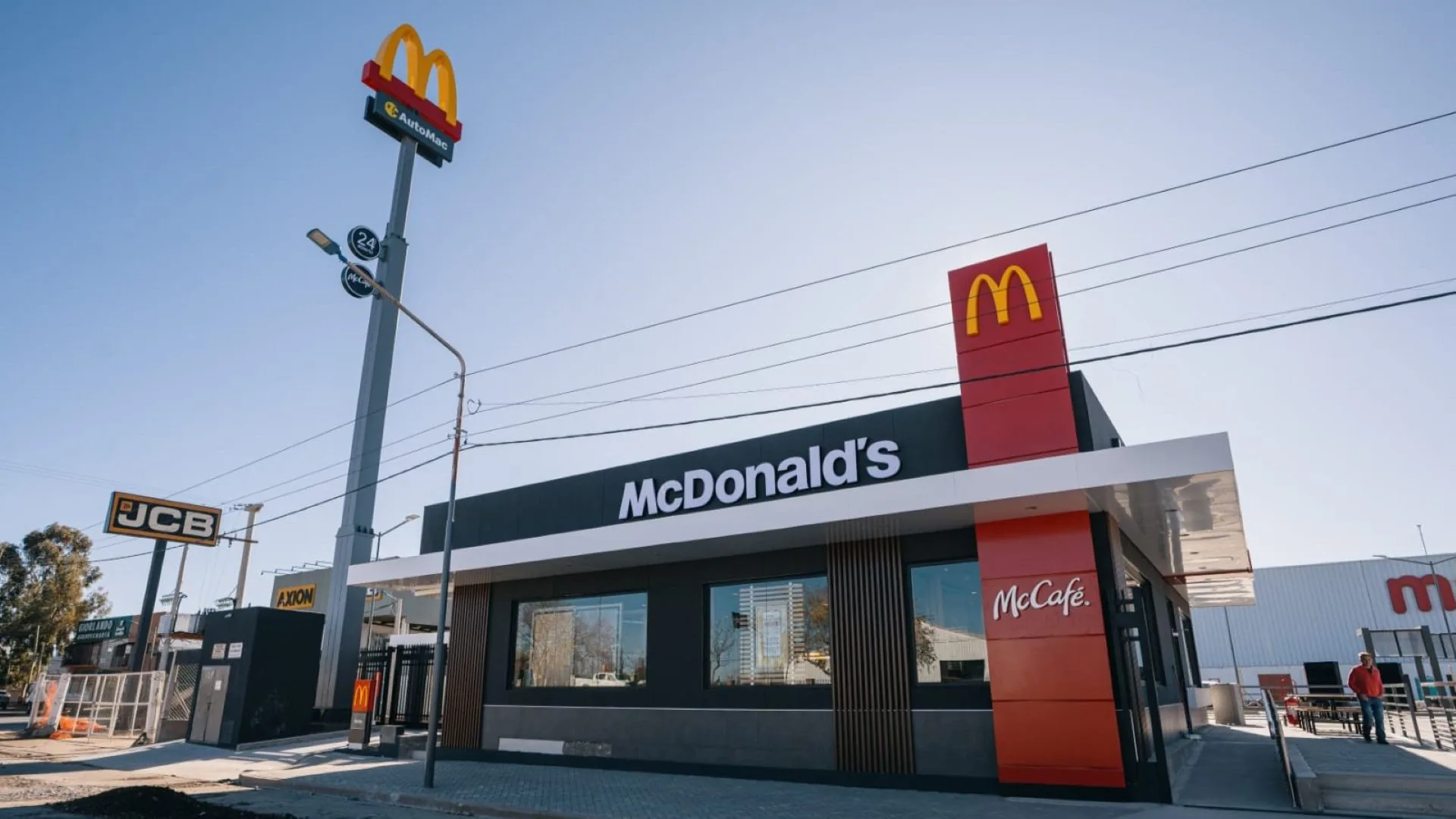 McDonald's inauguró un nuevo local en la capital del petróleo en Argentina