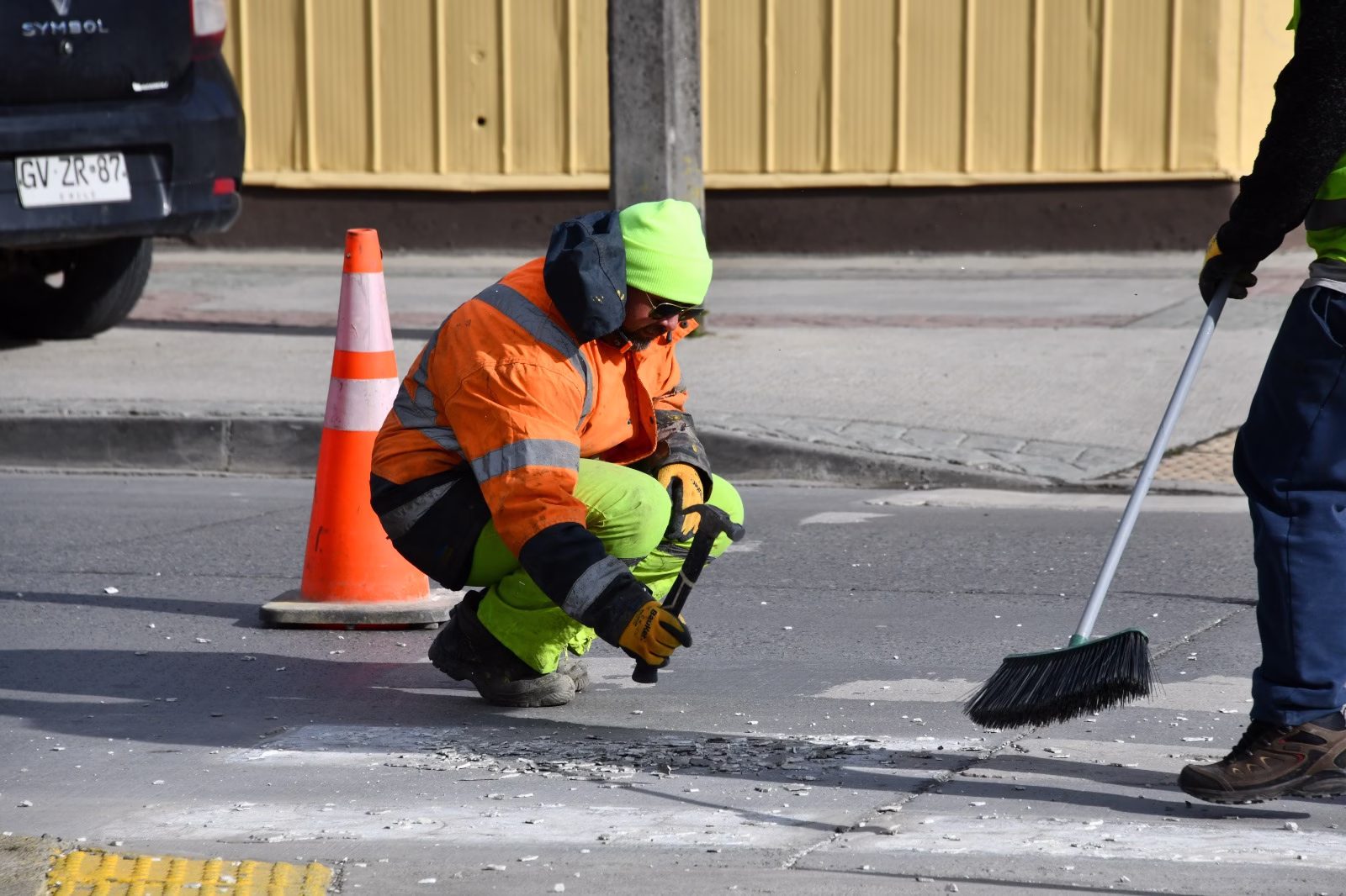 Municipio inicia mejoras en demarcación de pasos peatonales y renovación de señaléticas
