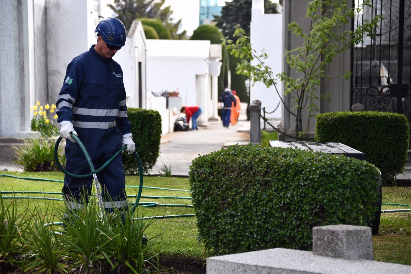 Cementerio Municipal se prepara con operativo especial para recibir a público en Día de Todos los Santos
