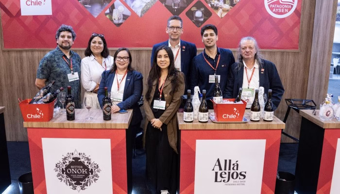 Destilados y vinos premium de Aysén cautivaron en el ProWine Sao Paulo 2025