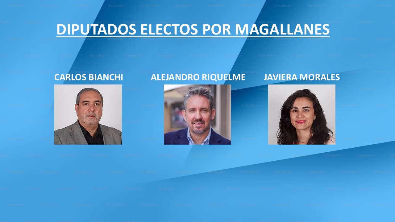 Carlos Bianchi, Alejandro Riquelme y Javiera Morales serán los diputados por Magallanes