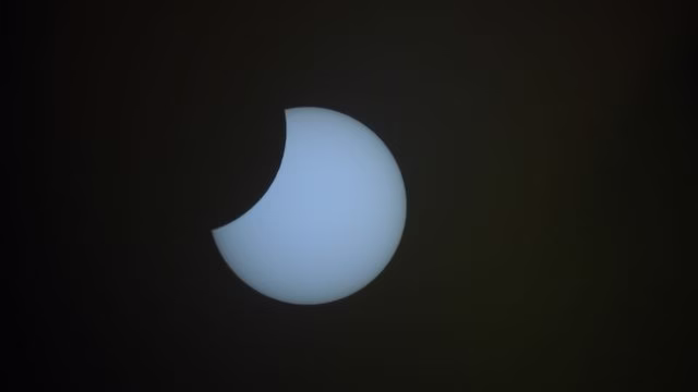 Eclipse solar anular se observó en la Antártica gracias a buenas condiciones climáticas