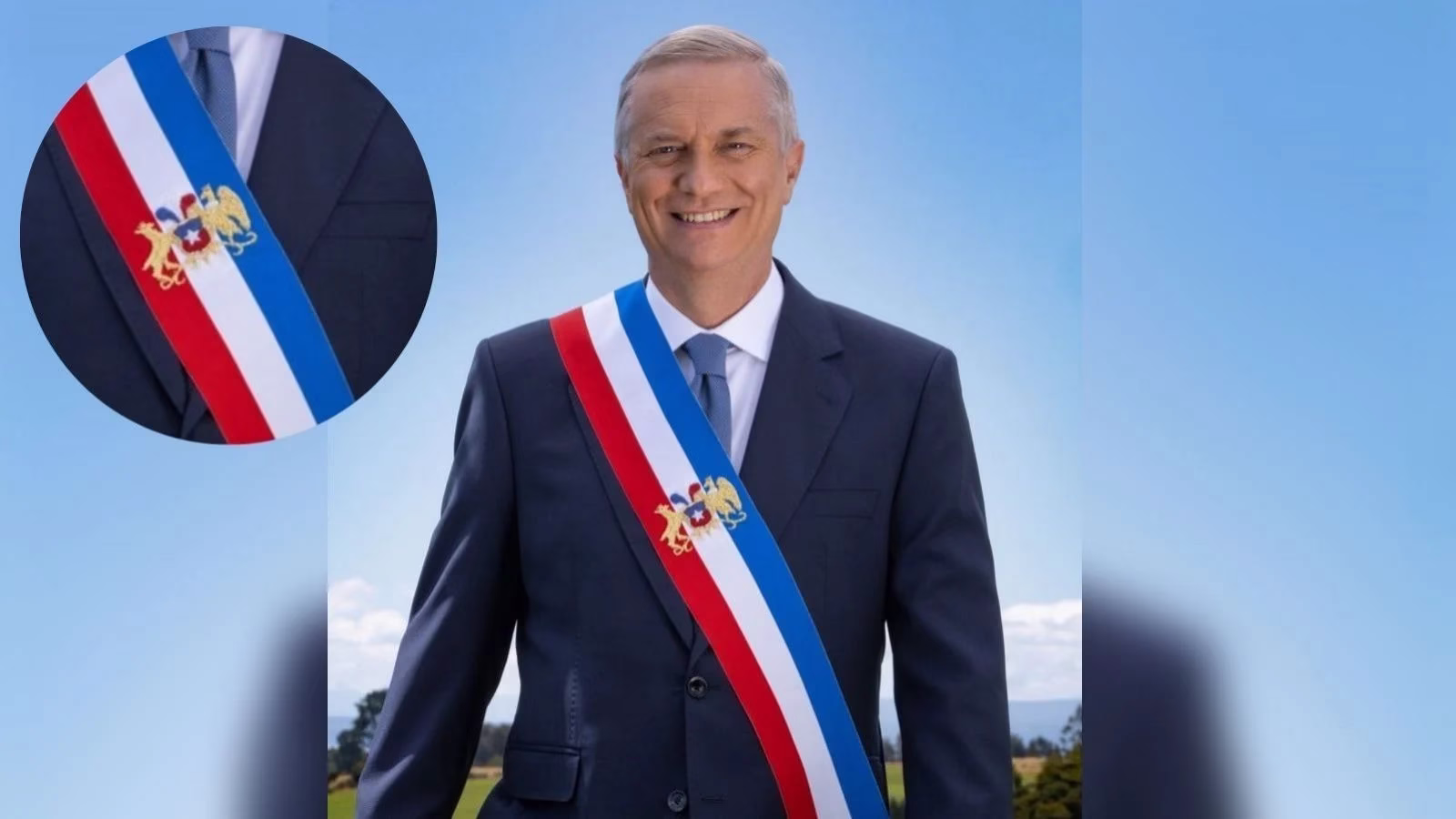 OPE defiende fotografía oficial de José Antonio Kast ante cuestionamientos por uso de escudo