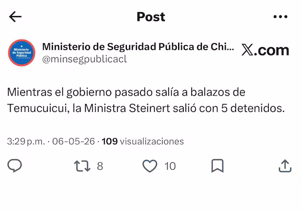 La insólita burla por operativo que publicó el Ministerio de Seguridad y que después borró