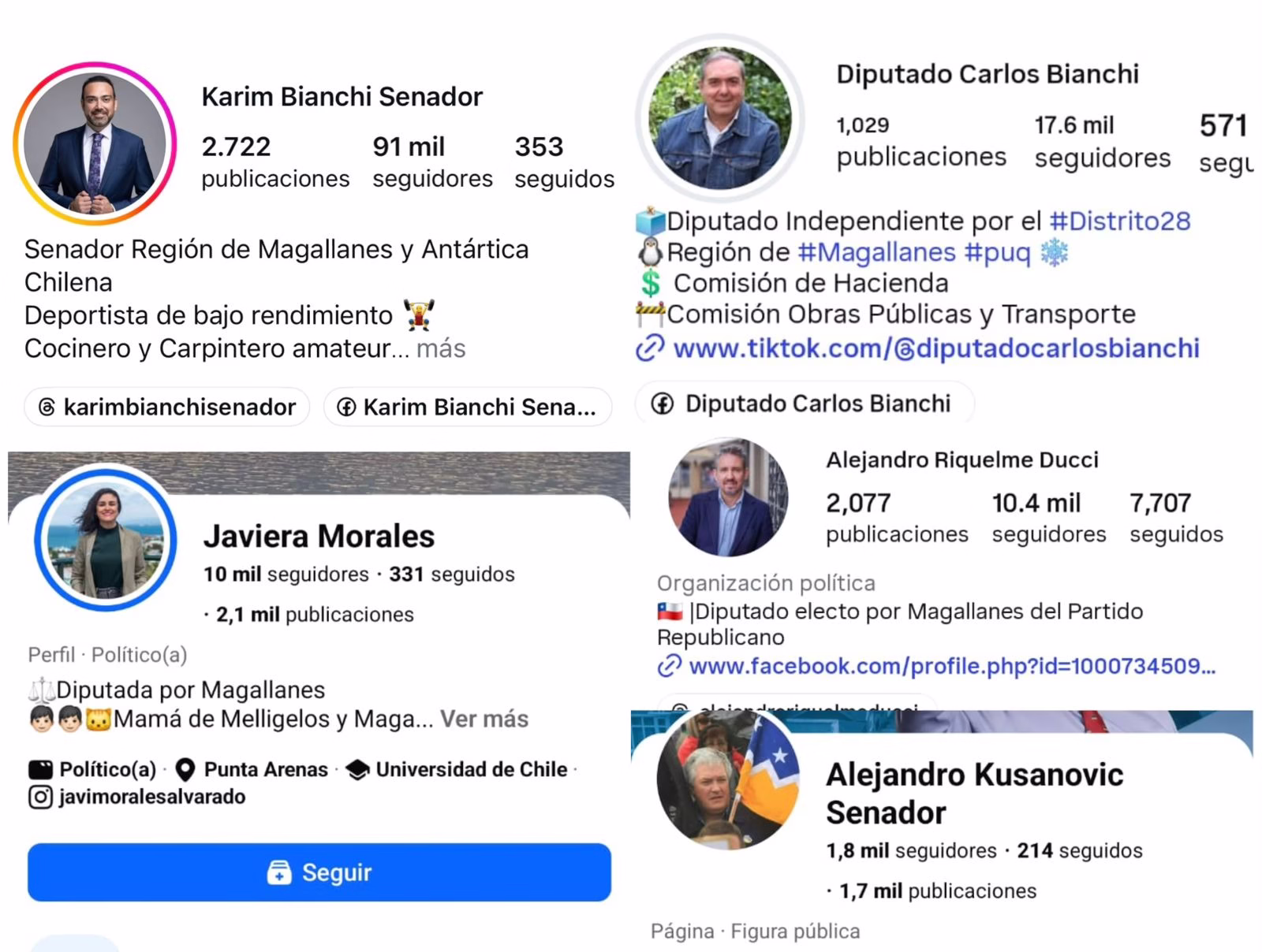 El "Termómetro Digital" de Magallanes: Ranking de influencia y relato parlamentario
