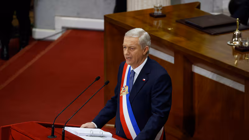 Presidente José Antonio Kast rinde su primera Cuenta Pública con promesas de reconstrucción